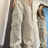 Gerade geschnittene Vintage Y2K Cargohose